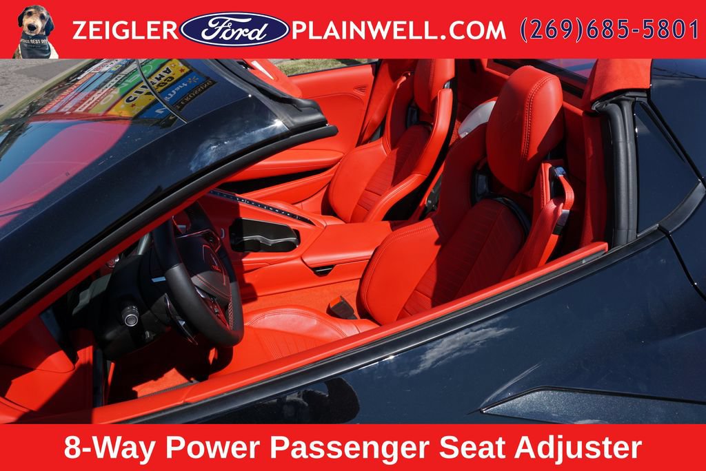 Used 2024 Chevrolet Corvette Stingray Premium Conv w/ Z51 Performance Package RWD image 9
