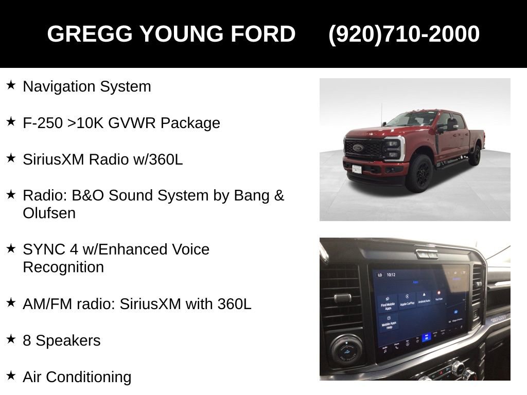 New 2025 Ford F250 Lariat w/ Lariat Ultimate Package image 6