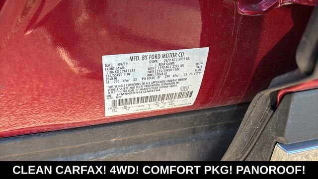 Used 2020 Ford Explorer XLT w/ Equipment Group 202A AWD/4WD image 32