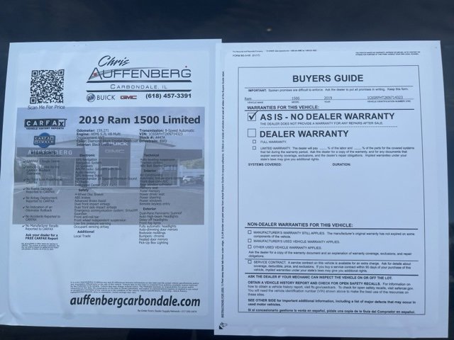 Used 2019 RAM 1500 Limited image 40