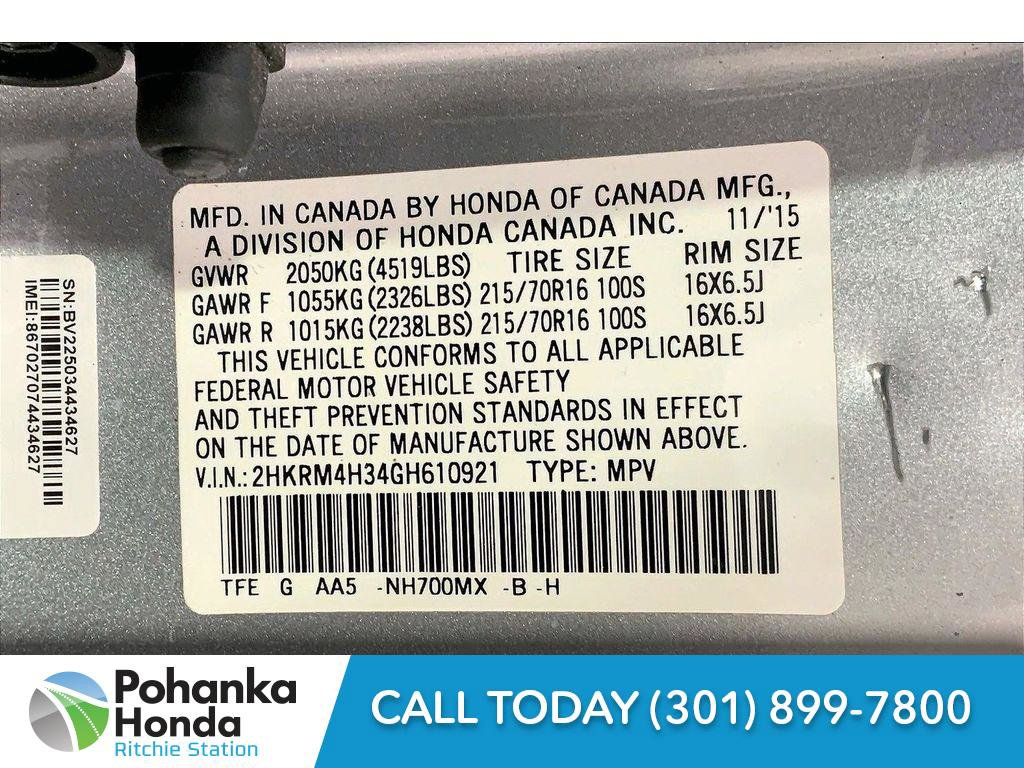 Used 2016 Honda CR-V LX image 34