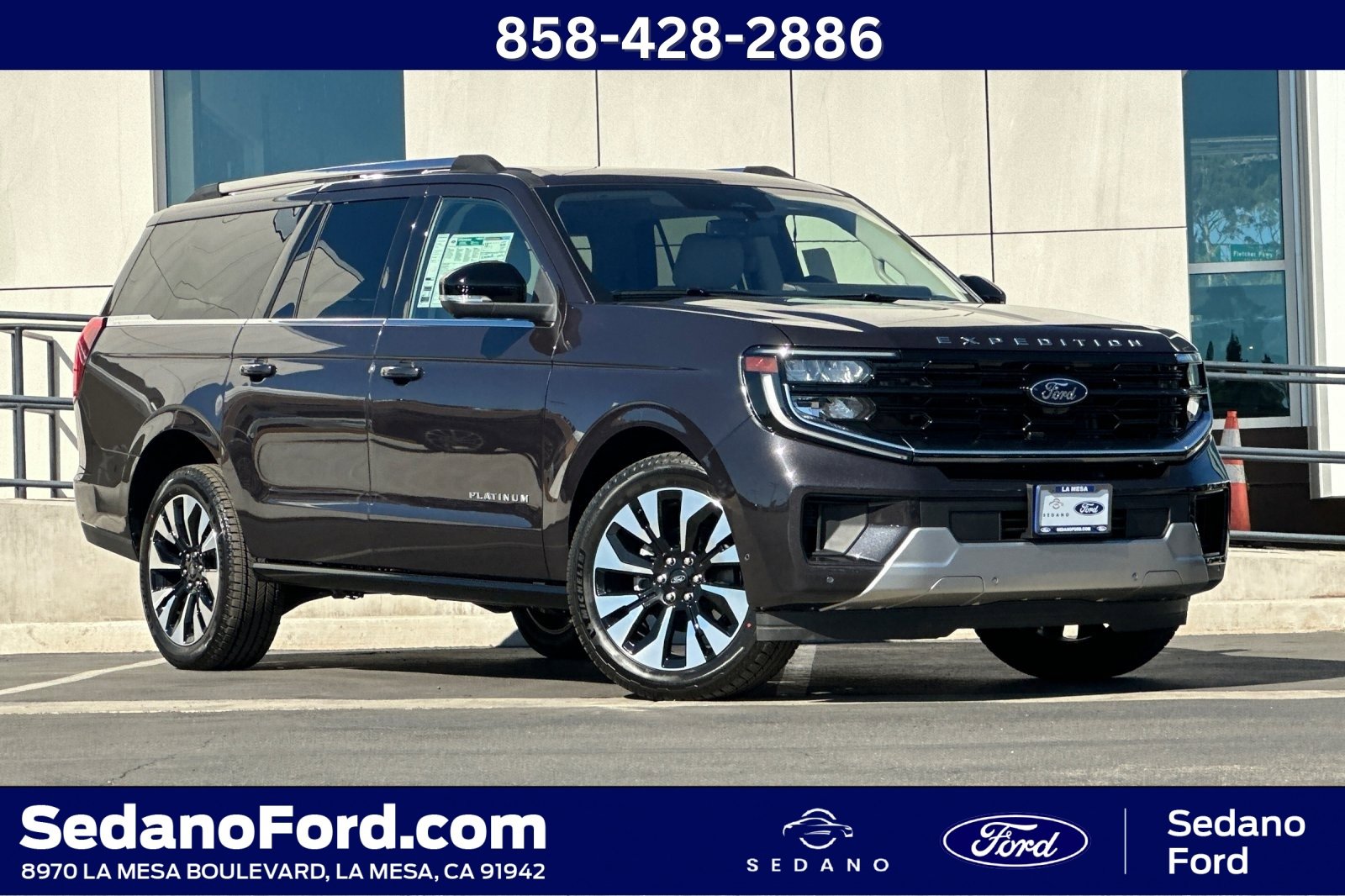New 2025 Ford Expedition Max Platinum w/ Driver's Package