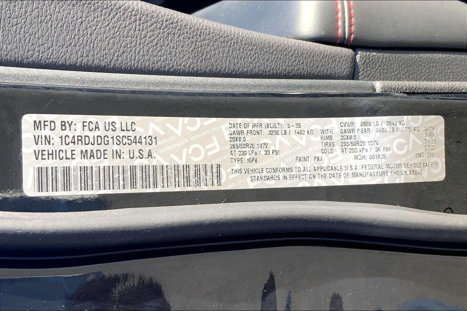 Certified 2025 Dodge Durango GT AWD/4WD image 31