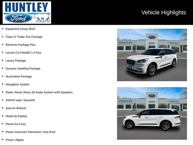 Used 2023 Lincoln Aviator Grand Touring w/ Equipment Group 301A AWD/4WD image 2