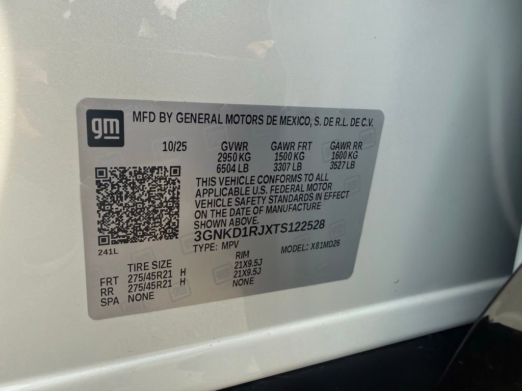 New 2026 Chevrolet Blazer EV RS image 39