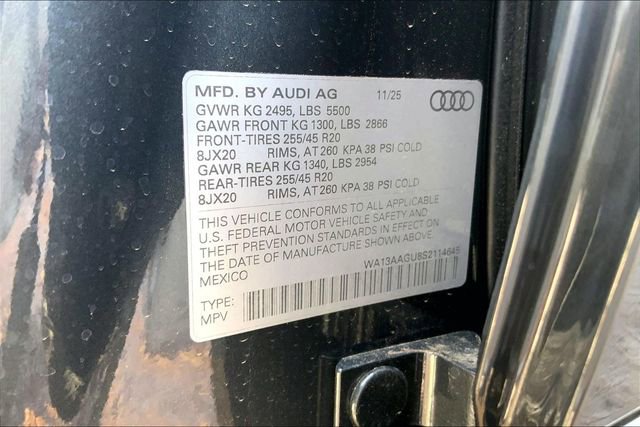 New 2025 Audi Q5 Prestige image 12