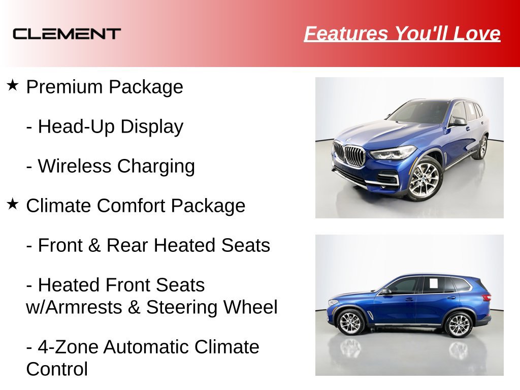 Used 2023 BMW X5 xDrive40i w/ Premium Package AWD/4WD image 30