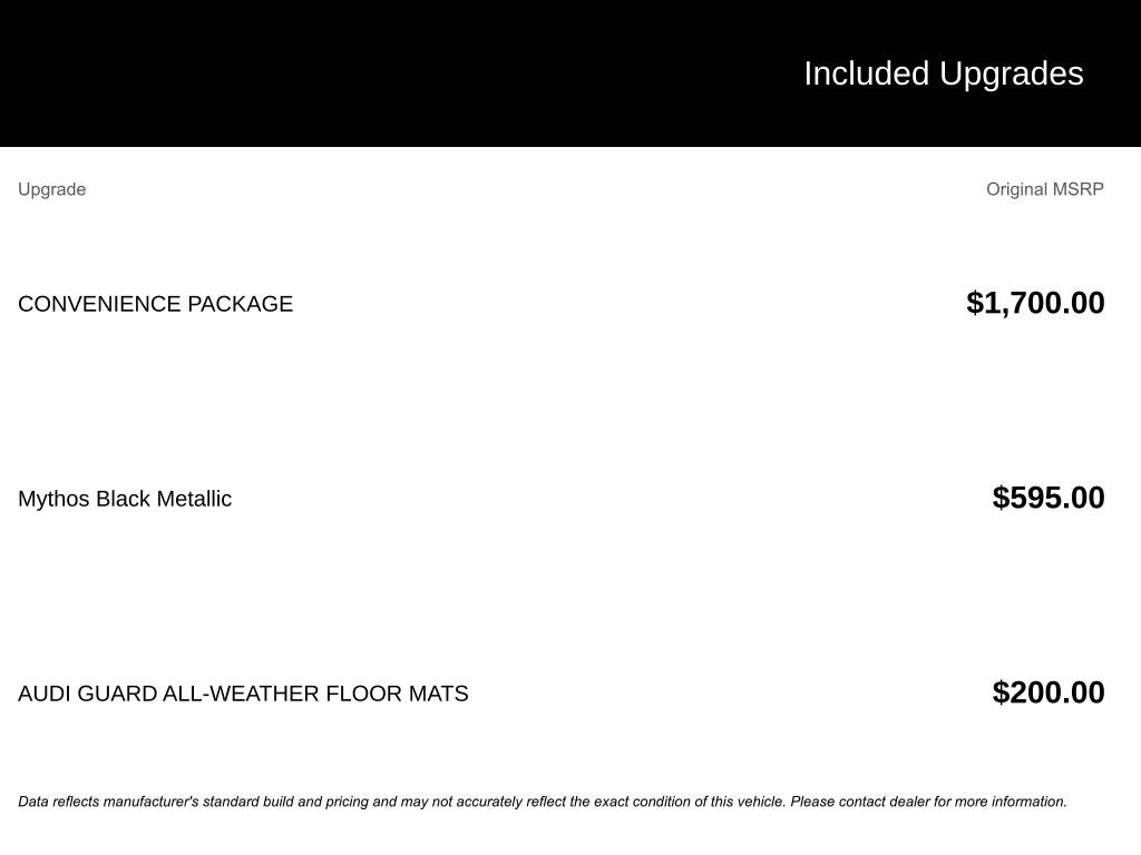 New 2025 Audi A3 2.0T Premium w/ Convenience Package image 4