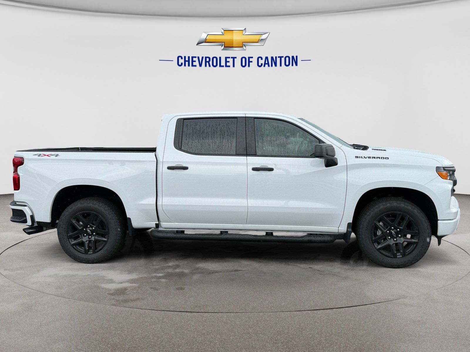 New 2026 Chevrolet Silverado 1500 Custom w/ Turbomax Blackout Package AWD/4WD image 4