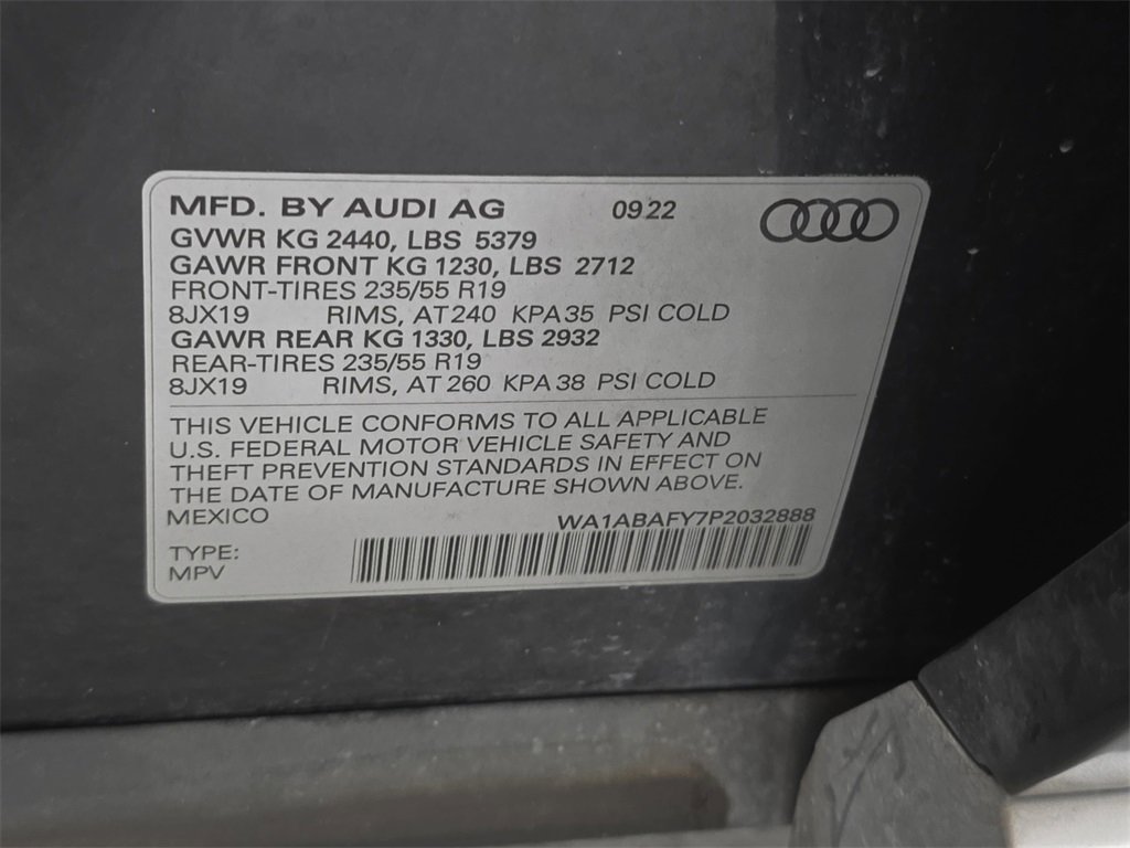 Certified 2023 Audi Q5 2.0T Premium w/ Convenience Package image 30