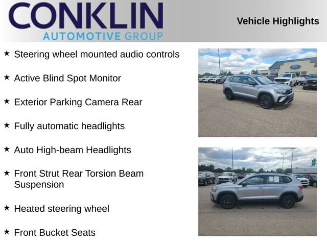 Used 2024 Volkswagen Taos S FWD image 2