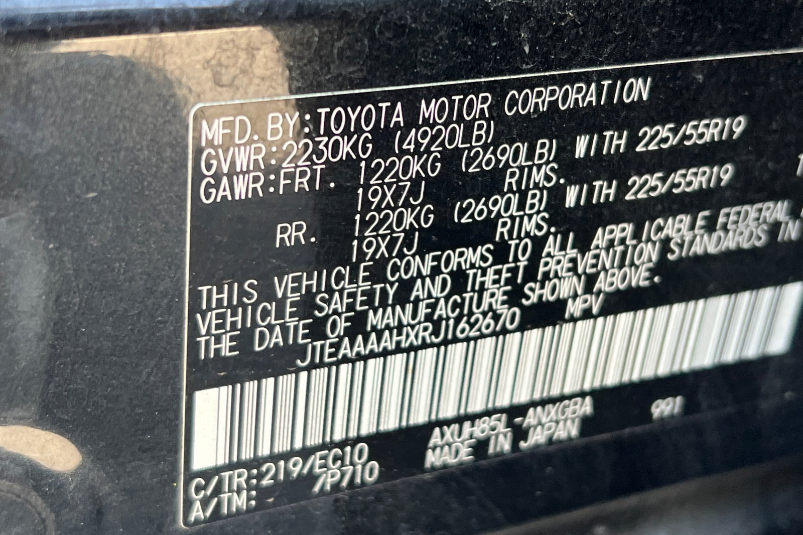 Certified 2024 Toyota Venza XLE AWD/4WD image 29