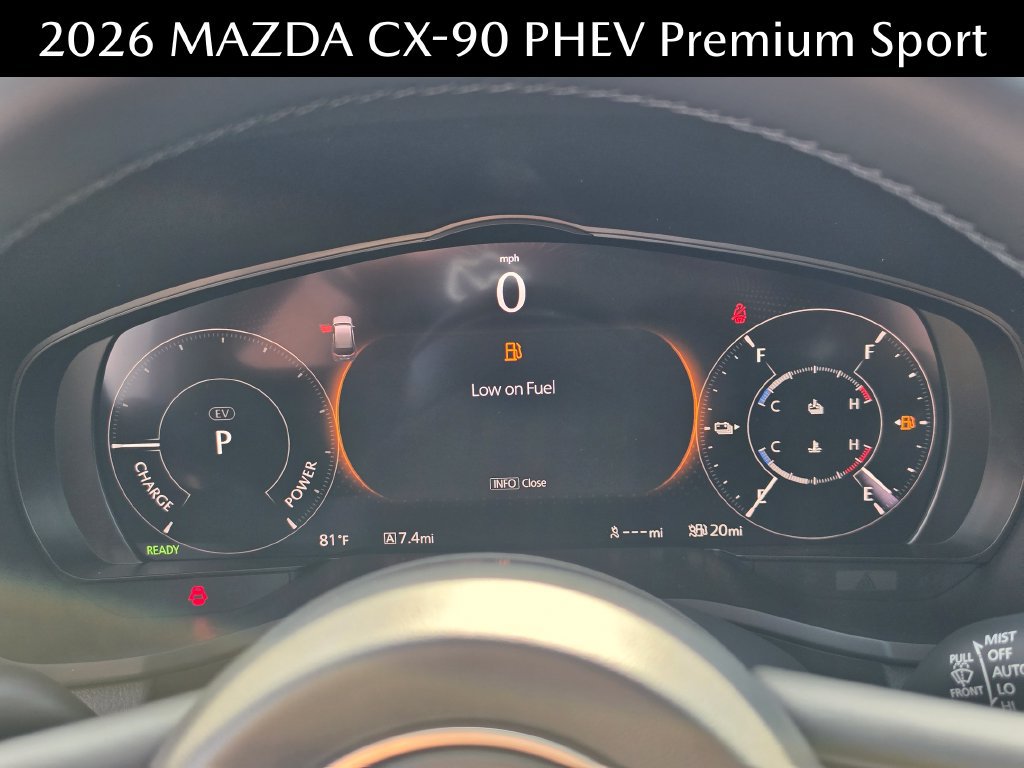 New 2026 MAZDA CX-90 Plug-In Hybrid w/Premium Sport AWD/4WD image 24