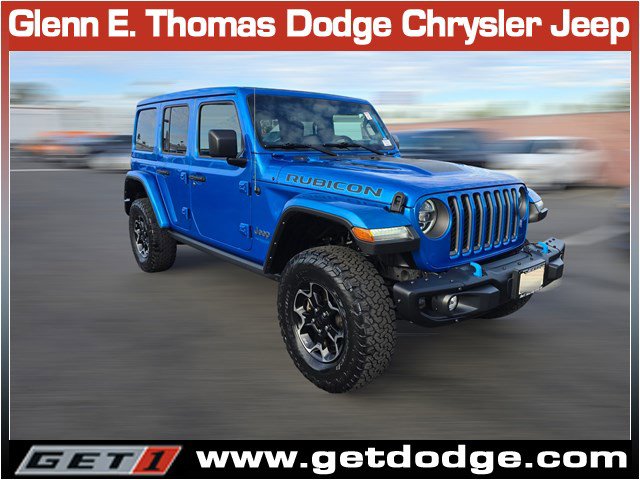 Certified 2021 Jeep Wrangler Unlimited Rubicon 4xe w/ Steel Bumper Group
