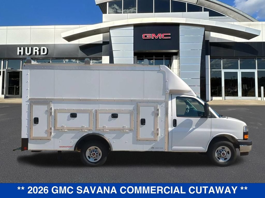 New 2026 GMC Savana 3500 w/ Power Convenience Package RWD image 3