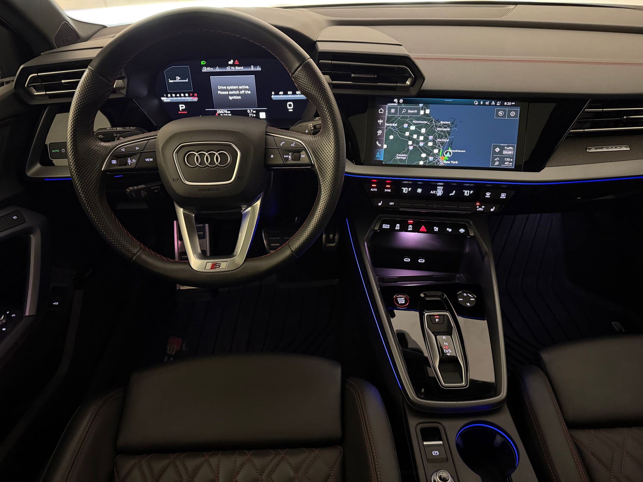 Certified 2025 Audi S3 Premium Plus w/ Premium Plus Package AWD/4WD image 17