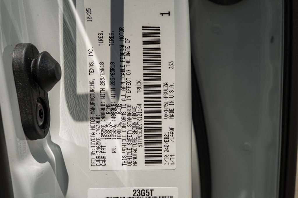 Used 2026 Toyota Tundra TRD Pro AWD/4WD image 52