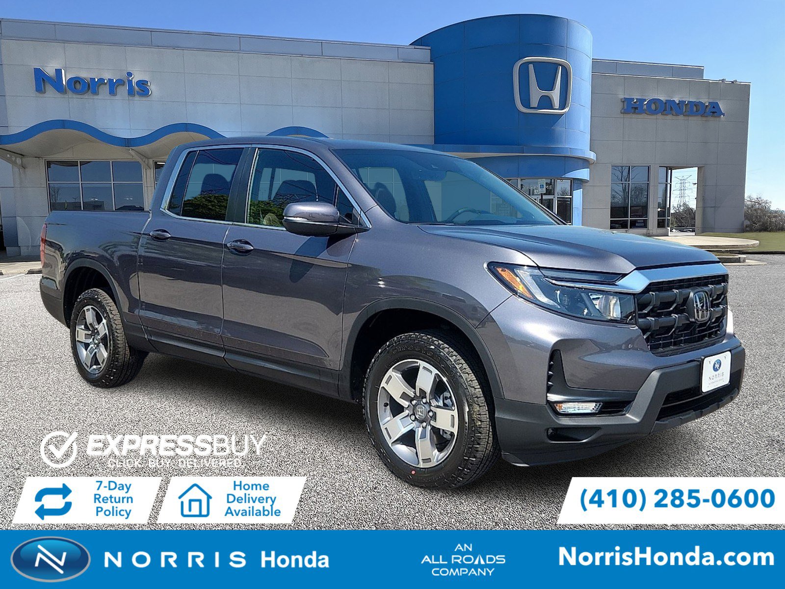 New 2026 Honda Ridgeline RTL