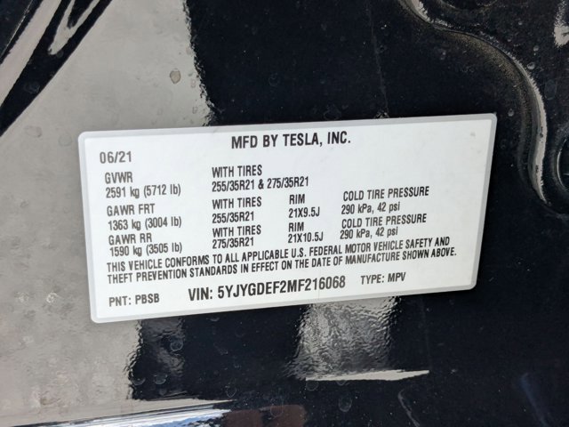 Used 2021 Tesla Model Y Performance image 25