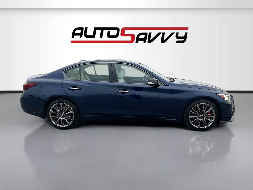 Used 2021 INFINITI Q50 Red Sport 400 w/ Cargo Package image 8