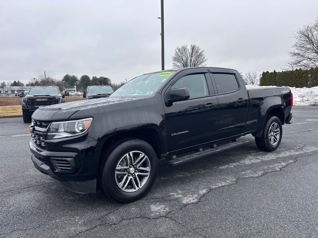 Used 2021 Chevrolet Colorado W/T w/ Custom Special Edition AWD/4WD image 2