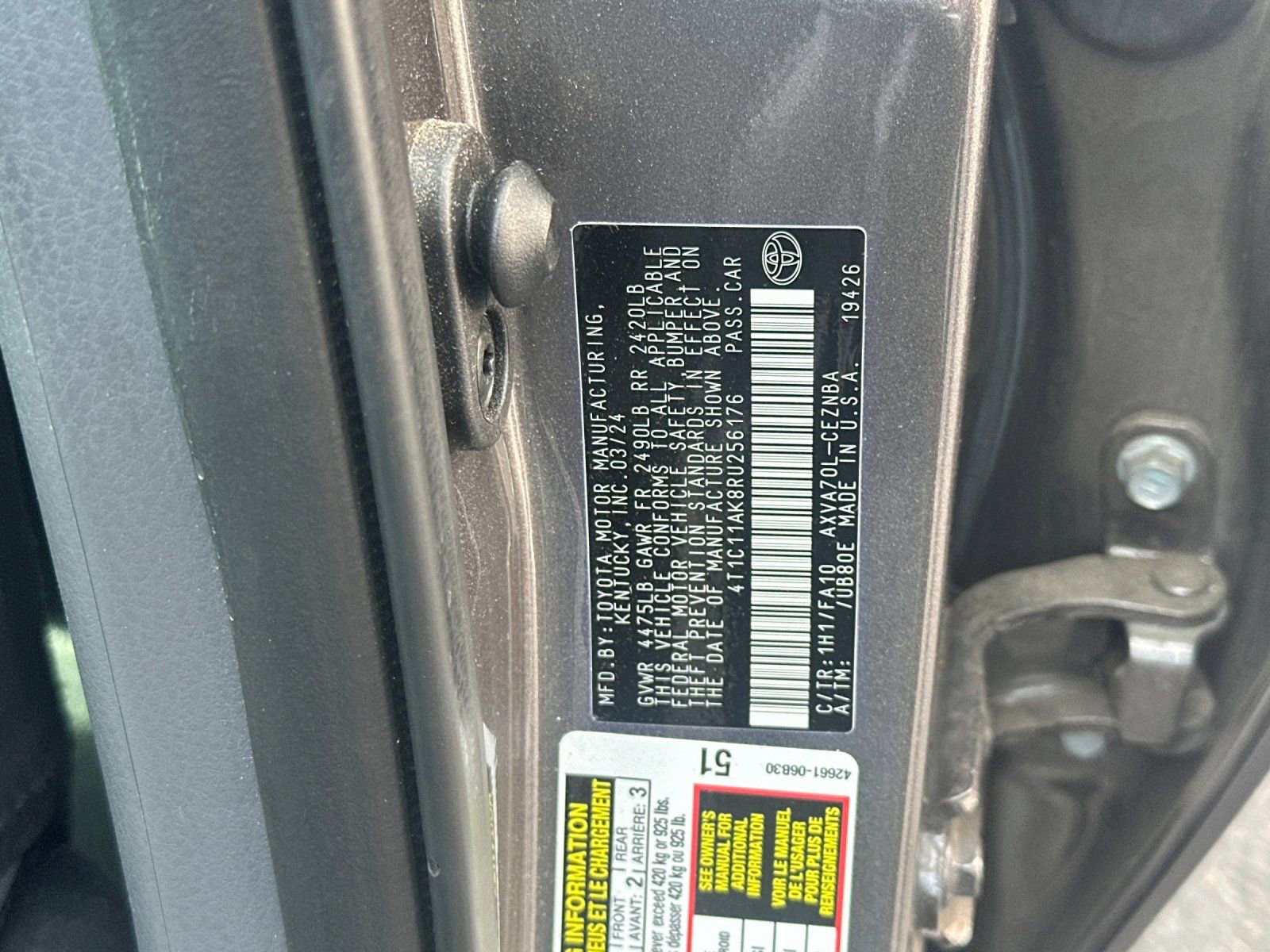 Used 2024 Toyota Camry LE FWD image 25