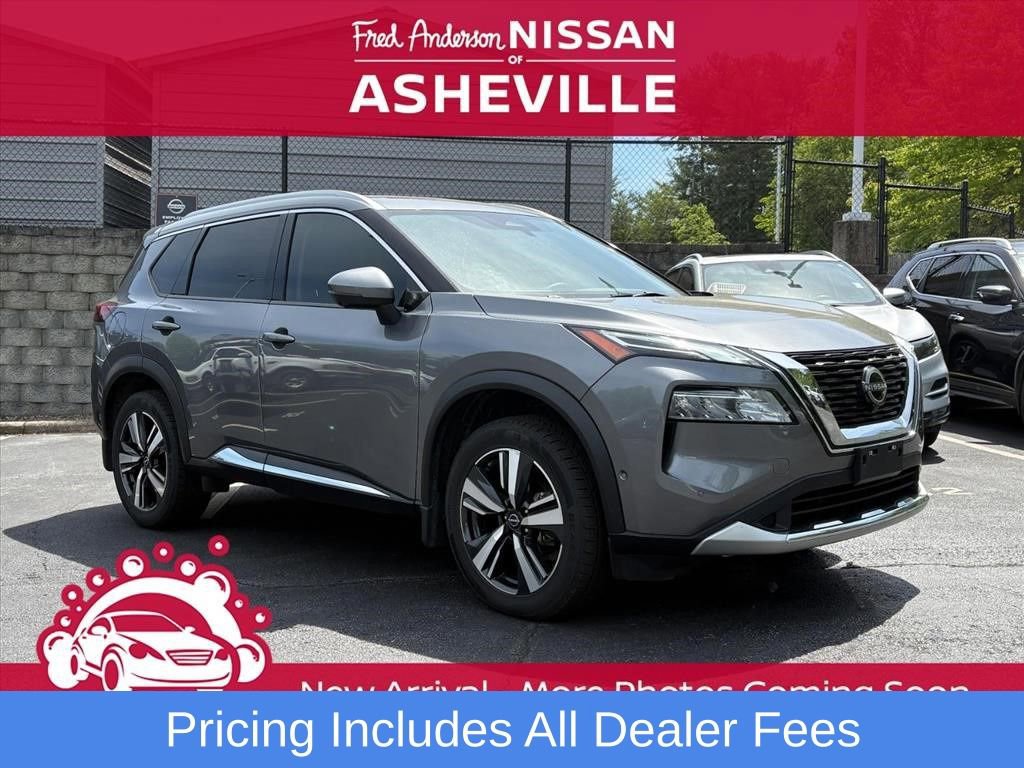 Certified 2023 Nissan Rogue Platinum AWD/4WD image 1