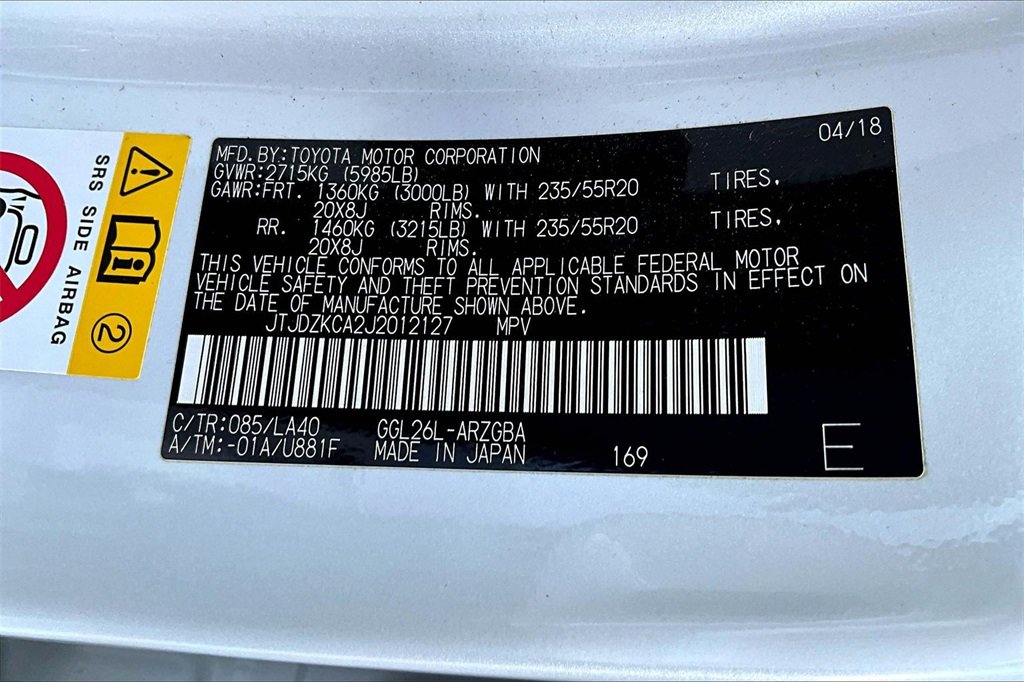 Used 2018 Lexus RX 350L AWD image 28