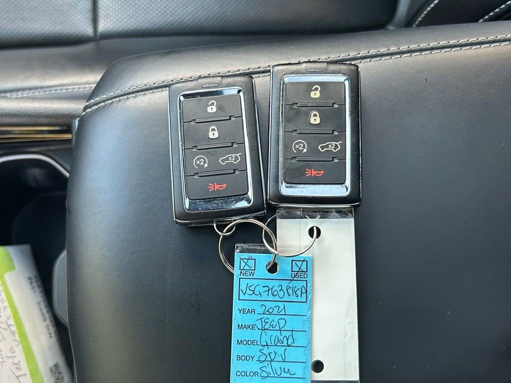 Certified 2021 Jeep Grand Cherokee L Overland w/ Luxury Tech Group IV image 54