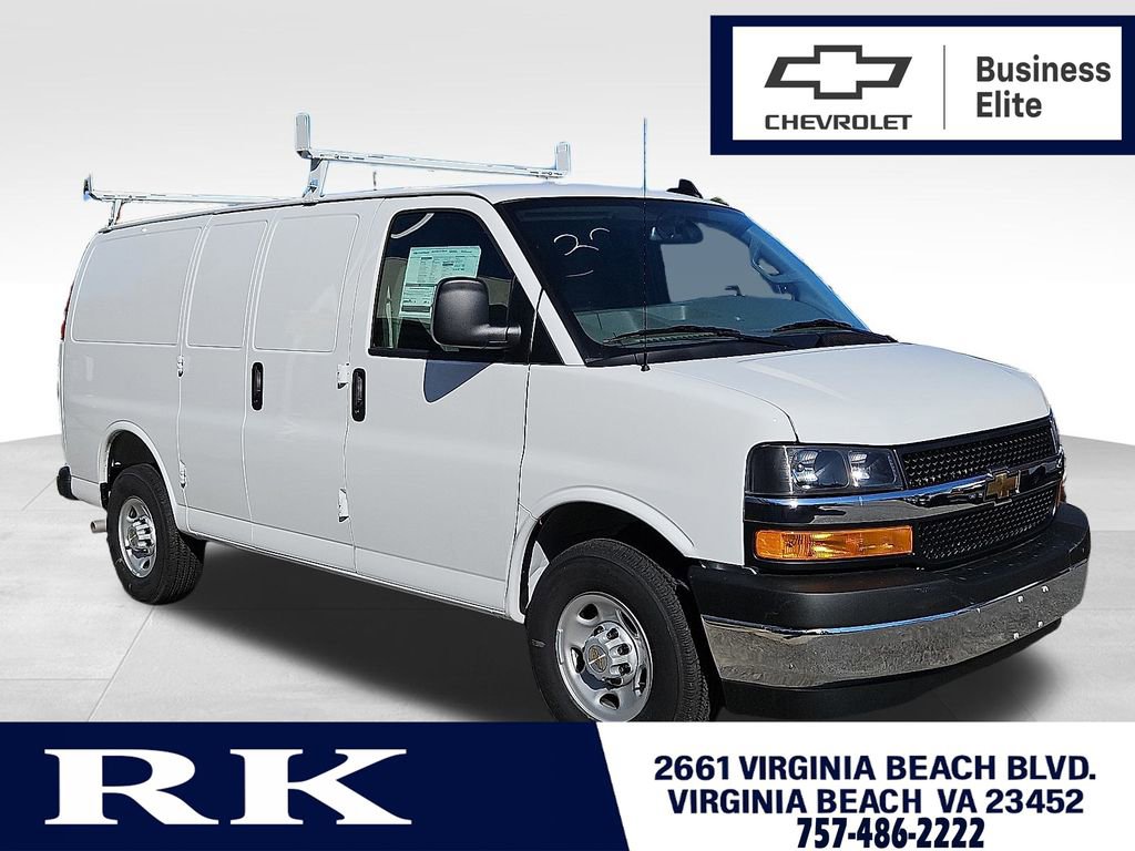New 2025 Chevrolet Express 2500 Work Van 3D Cargo Van w/ Driver Convenience Package