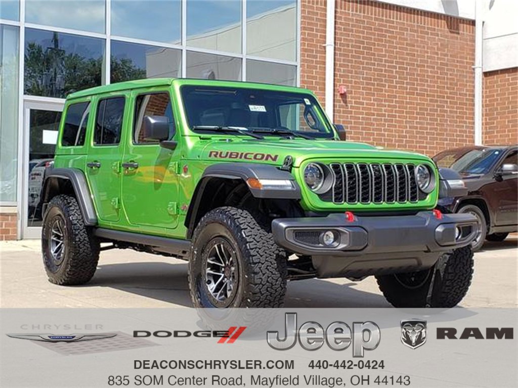 New 2025 Jeep Wrangler Unlimited Rubicon w/ XTREMEE 35" Tire Package image 1