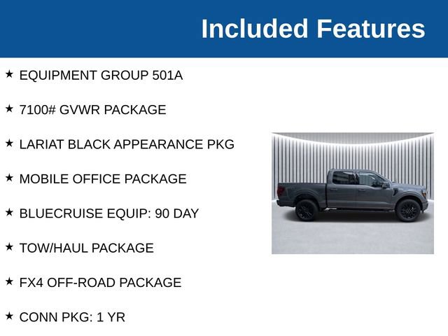 New 2026 Ford F150 Lariat w/ Equipment Group 501A Mid AWD/4WD image 4