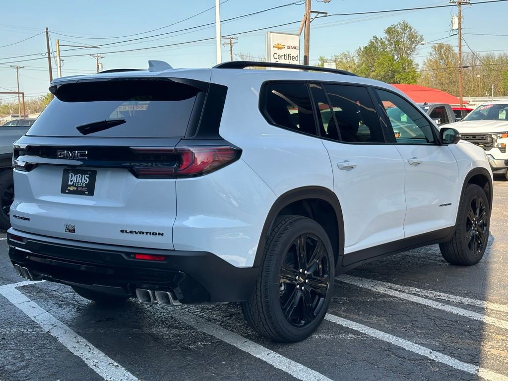 New 2026 GMC Acadia Elevation w/ Black Edition image 6