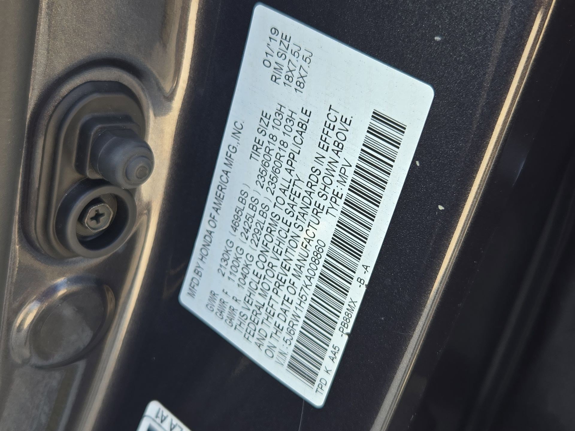 Used 2019 Honda CR-V EX image 34