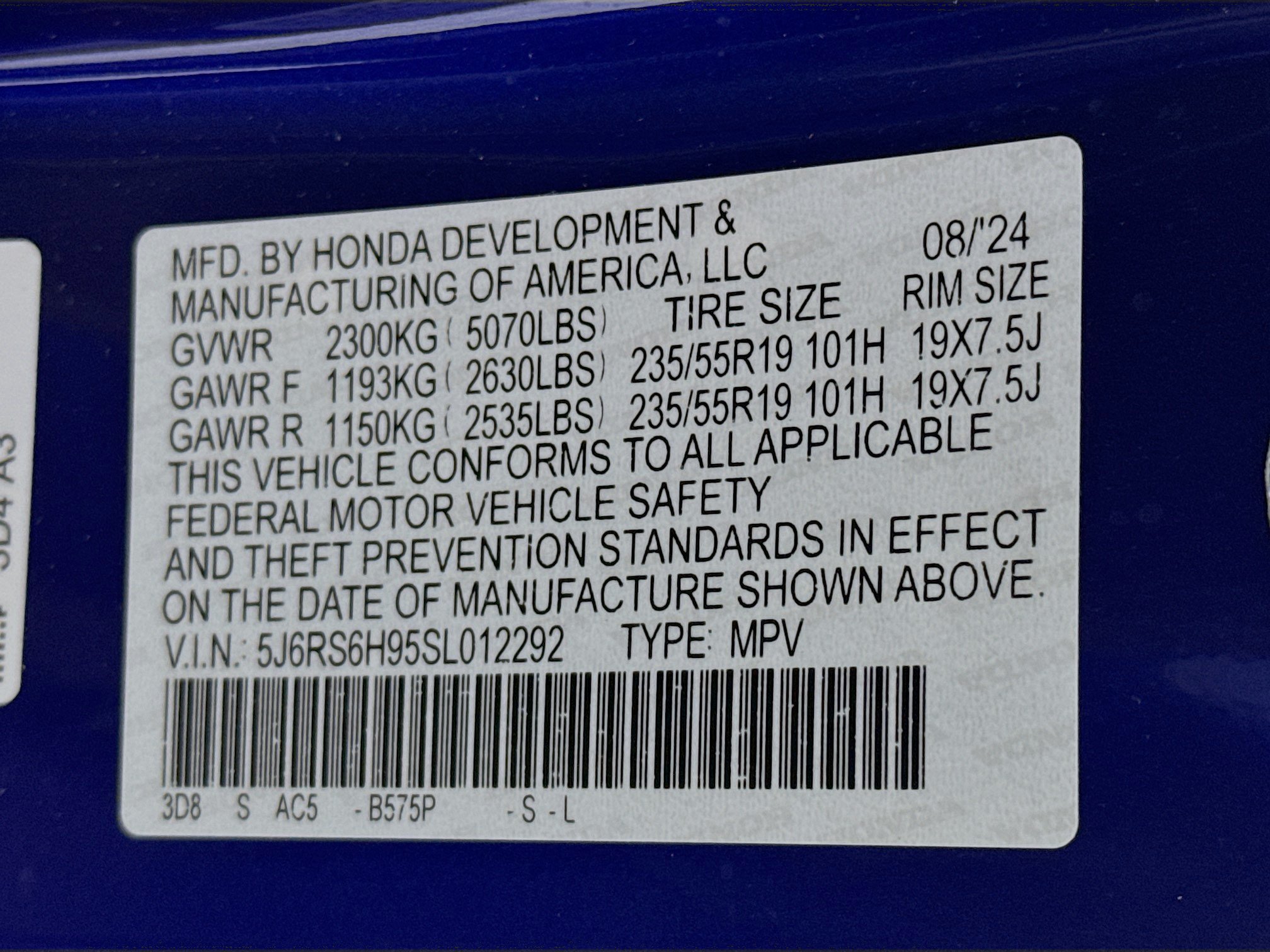 Certified 2025 Honda CR-V Sport Touring image 33