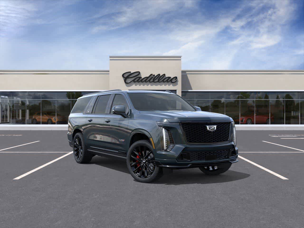 New 2026 Cadillac Escalade ESV V w/ LPO, ONYX Package AWD/4WD image 1