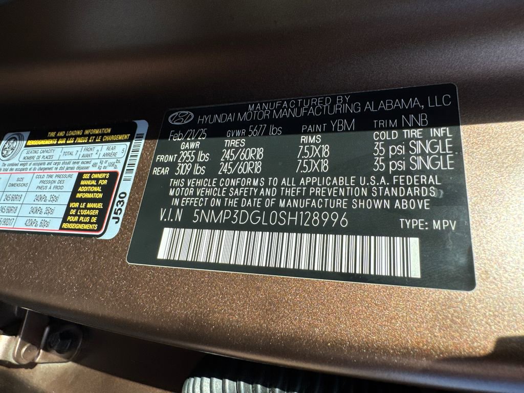 New 2025 Hyundai Santa Fe XRT image 23