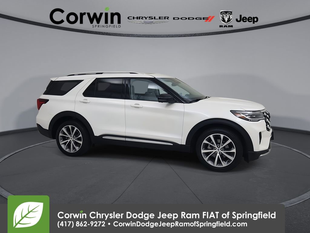 Used 2025 Ford Explorer Platinum w/ Ultimate Package RWD image 1
