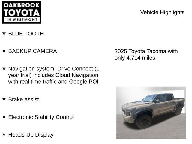 Used 2025 Toyota Tacoma TRD Pro AWD/4WD image 7