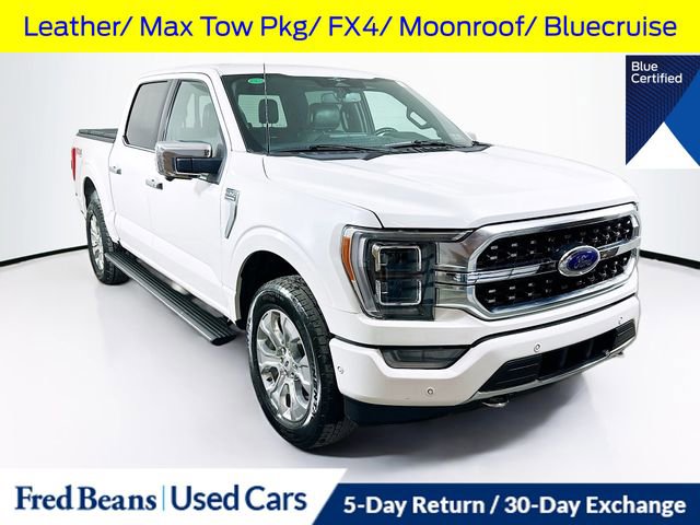 Certified 2023 Ford F150 Platinum w/ Equipment Group 701A High image 1
