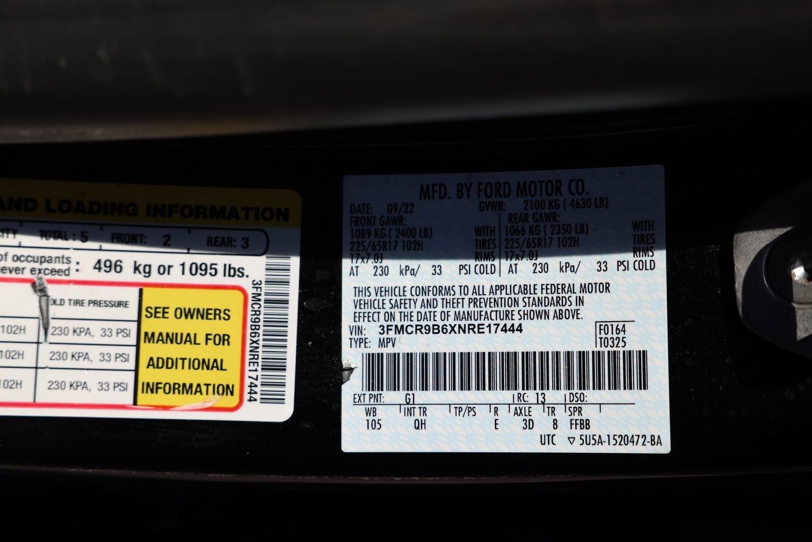 Certified 2022 Ford Bronco Sport Big Bend w/ Convenience Package image 36