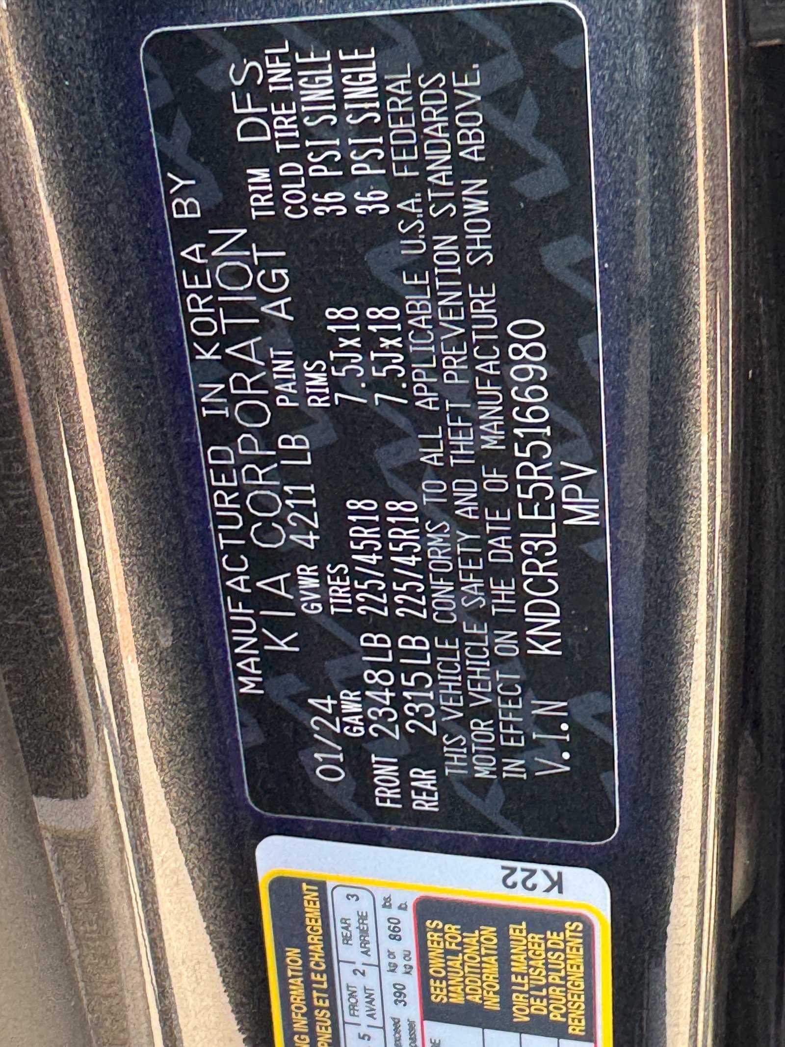 Certified 2024 Kia Niro EX Touring FWD image 30