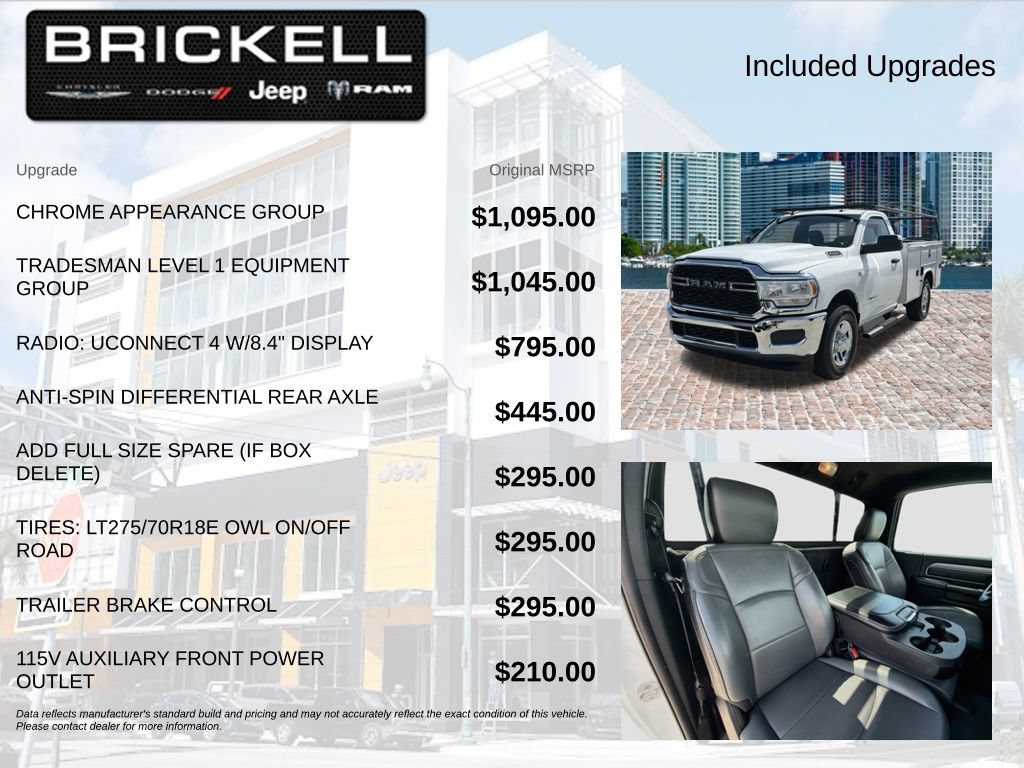 Used 2021 RAM 2500 Tradesman w/ Chrome Appearance Group RWD image 5