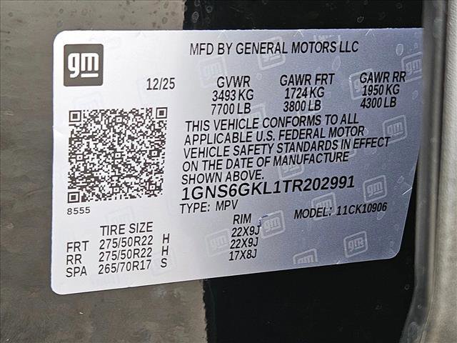 Used 2026 Chevrolet Suburban High Country AWD/4WD image 27