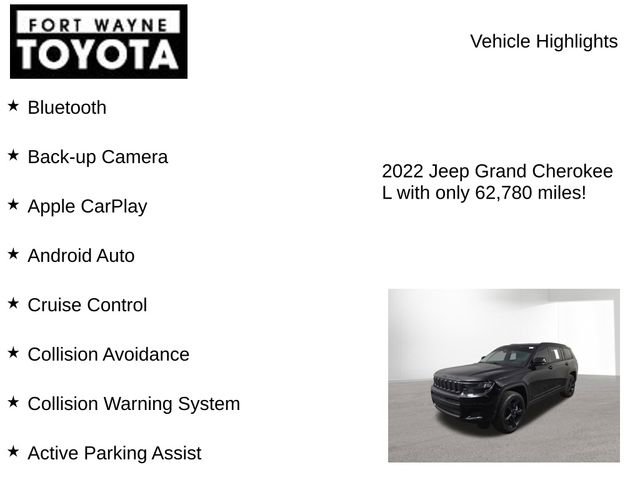 Used 2022 Jeep Grand Cherokee L Laredo image 7