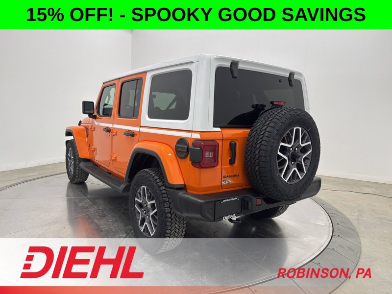 New 2026 Jeep Wrangler Unlimited Sahara w/ Whitecap Package AWD/4WD image 5