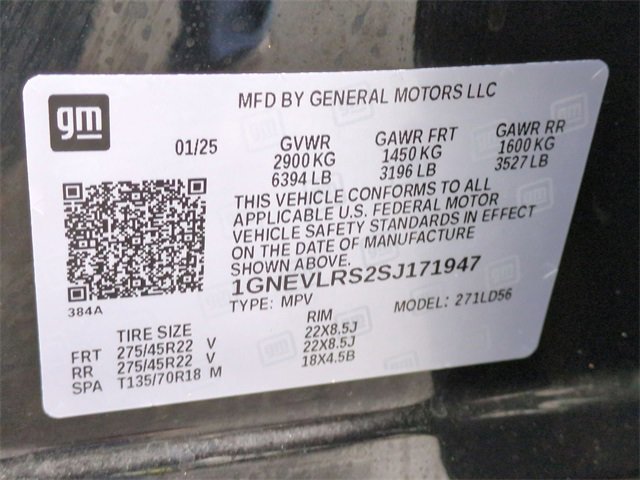 Certified 2025 Chevrolet Traverse RS image 36