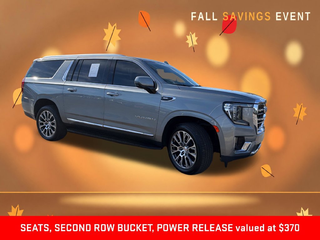 Certified 2023 GMC Yukon XL SLT w/ SLT Premium Package AWD/4WD image 8