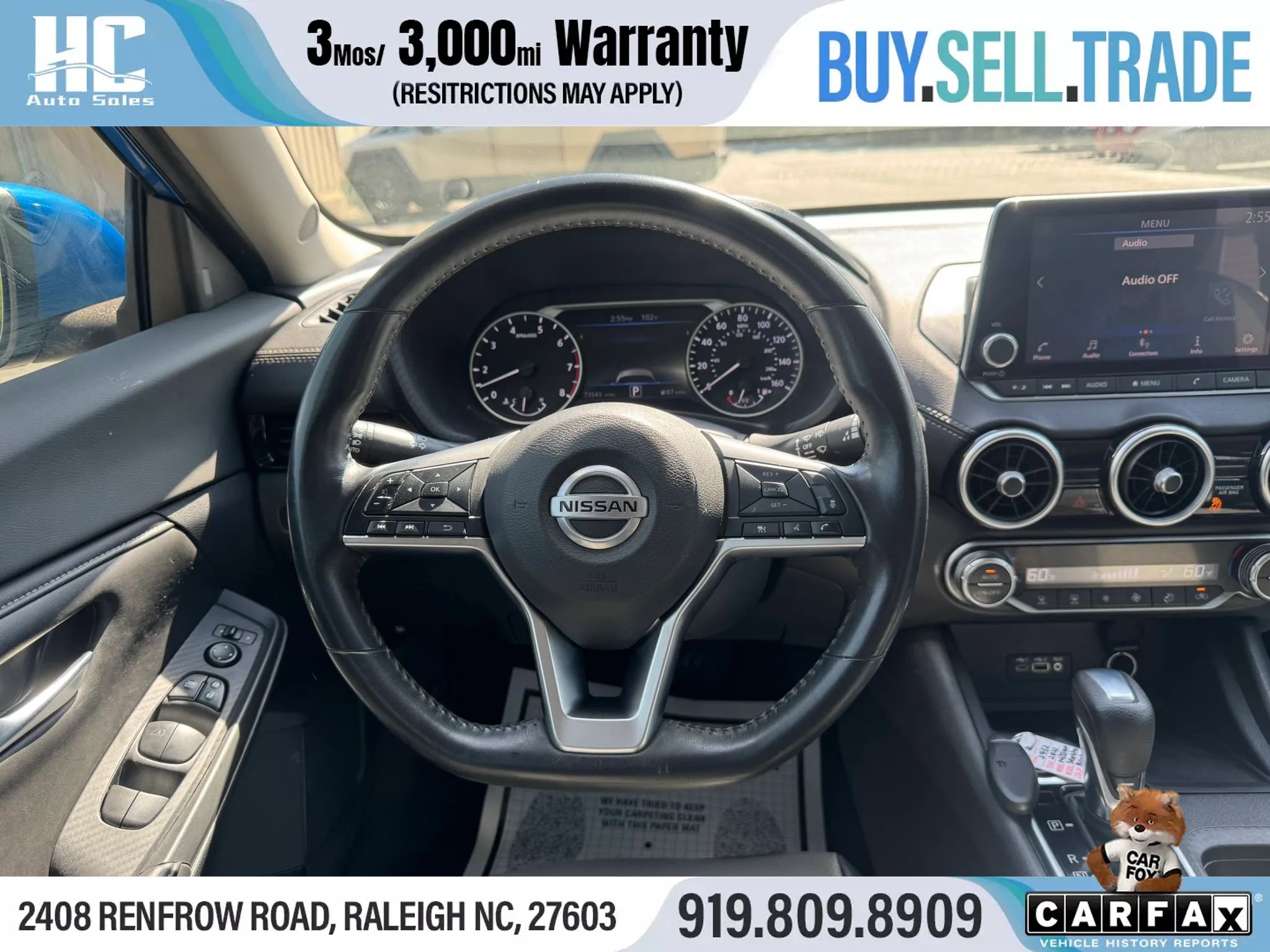 Used 2021 Nissan Sentra SV FWD image 25