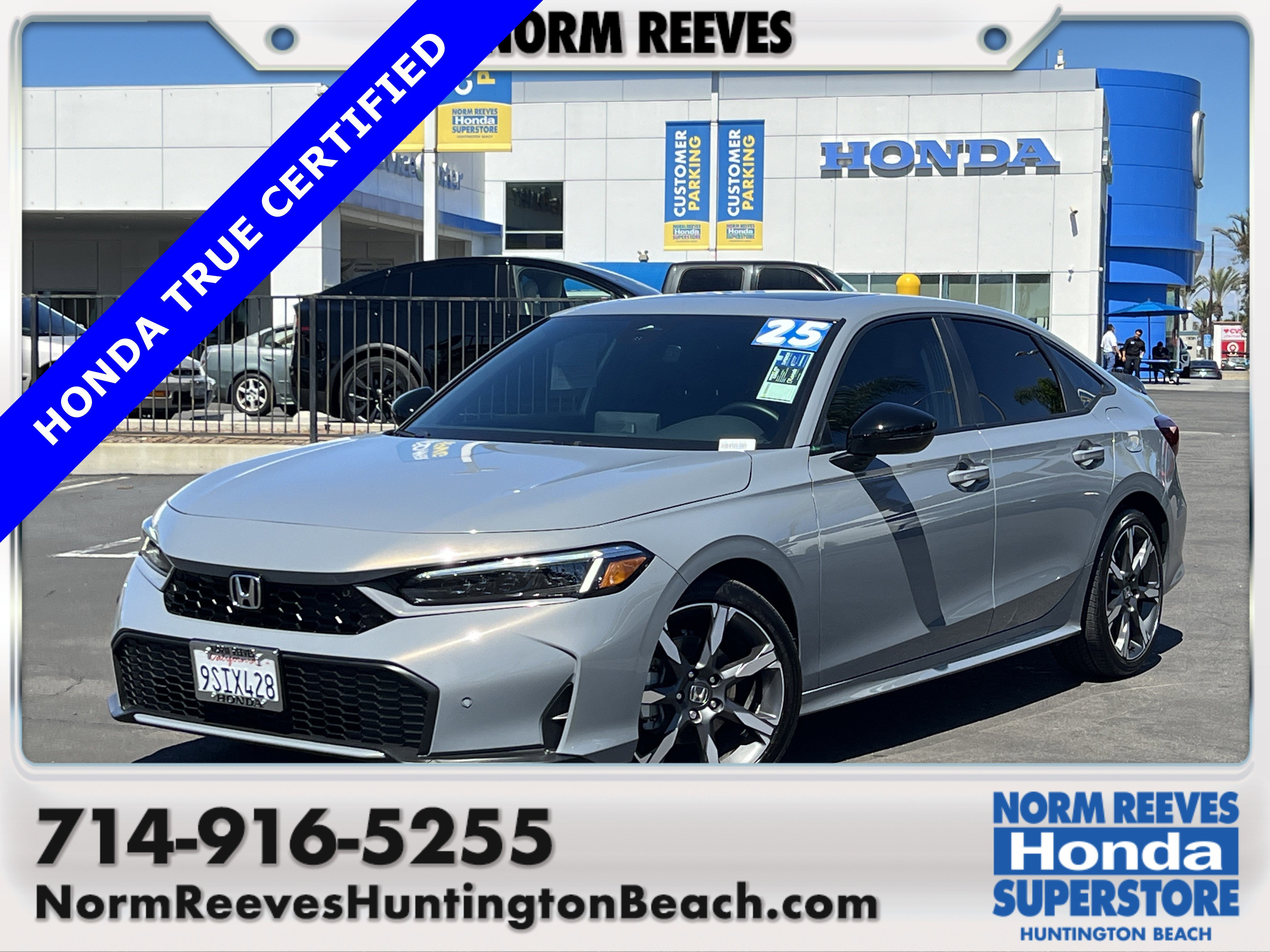 Certified 2025 Honda Civic Sport Touring